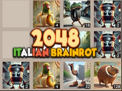 Juego 2048 Italian Brainrot