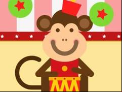 Juego Monkey Drums