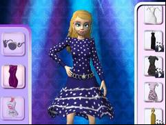 Juego Model Dress Up Makeover Game
