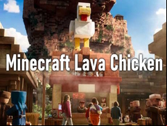 Juego Minecraft Lava Chicken