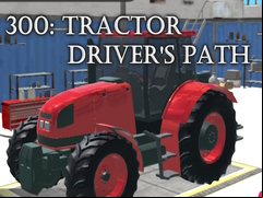 Juego 300: Tractor Driver's Path    