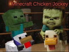 Juego Minecraft Chicken Jockey