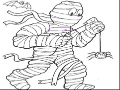 Juego Mummy Coloring Book