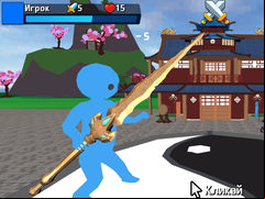 Juego Obby Stickman  On Swords