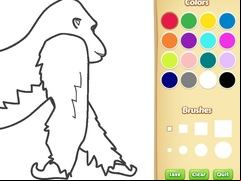 Juego Gorilla Coloring Book for Kids
