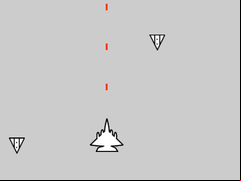 Juego Minimalist Air Battle