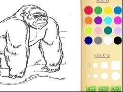 Juego Zoo Animals Coloring Book for Kids
