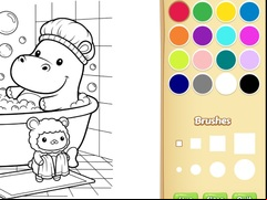 Juego Cozy Friends Coloring Book for Kids