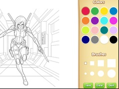 Juego Wicked Coloring Book for Kids